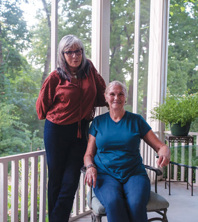 Carol Johnson (left) and Mary Coleman Woolslayer have opened their homes to asylum seekers arrested at the border after the Trump administrations zero-tolerance policy took effect.