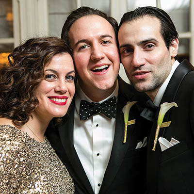 Siblings Victoria, Rami, and Khalid Jabara at their family’s most recent gathering before Khalid’s death in 2016