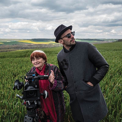 Agnès Varda and JR in “Faces Places”