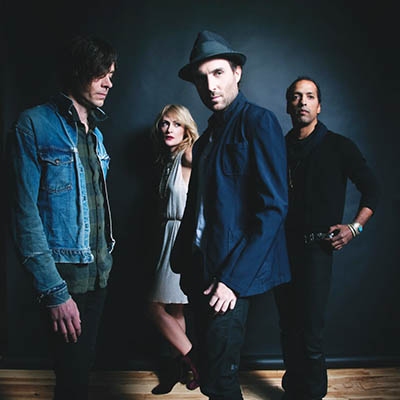 From left: Joules Scott-Key, Emily Haines, Jimmy Shaw and Joshua Winstead of Metric