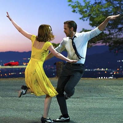 Emma Stone and Ryan Gosling in ‘La La Land’ 