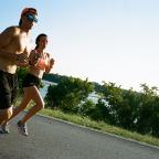 Runners on the River Parks East Trail 