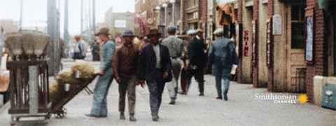 Colorized footage by Solomon Sir Jones in “America in Color: The 1920s”