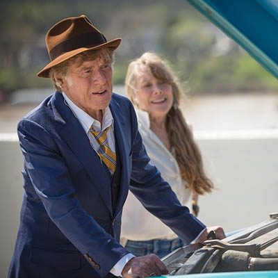  Robert Redford and Sissy Spacek in “The Old Man & the Gun”