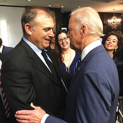 Barry Friedman and Joe Biden