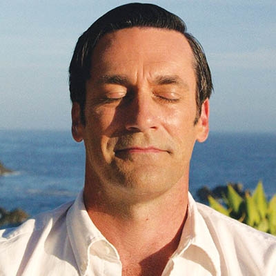 Jon Hamm in the ‘Mad Men’ finale