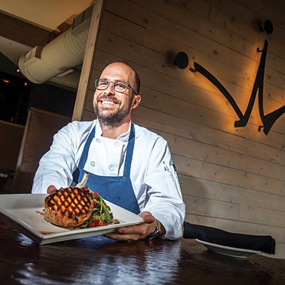 Chef James Shrader of Palace Café // Photo by Evan Taylor 
