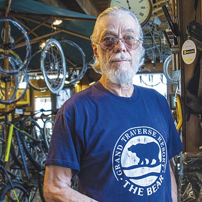 Gaylord Oscar Herron, photographer and owner of G Oscar Bicycles