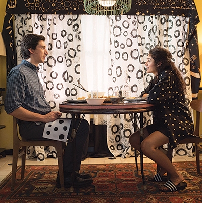 Adam Driver and Golshifteh Farahani in “Paterson” 