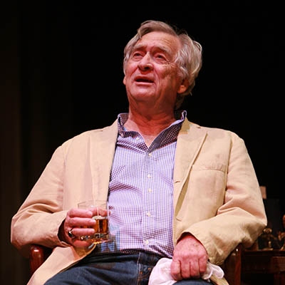 Dennis Letts in Steppenwolf Theatre Company’s production of “August: Osage County” by Tracy Letts, during its run at the Music Box Theatre on Broadway // Photo by Joan Marcus