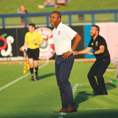 Coach Michael Nsien