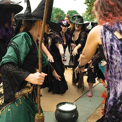 Tulsa area witches brought lore to life on Saturday, Oct. 5 at the Pagan Pride Day Festival—starting with a dance. 