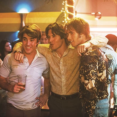 Temple Baker, Ryan Guzman and Blake Jenner in “Everybody Wants Some!!” 