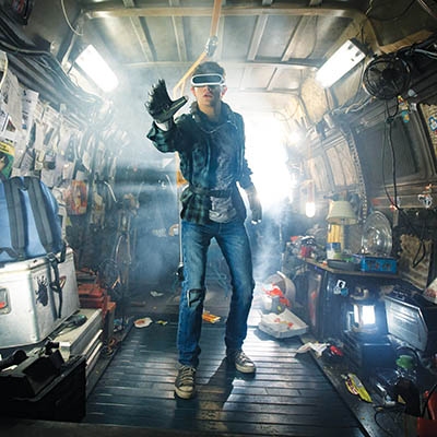 Tye Sheridan in “Ready Player One”