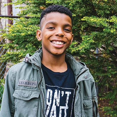 Eleven-year-old advocate Jahkil will speak at the John Hope Franklin National Symposium.