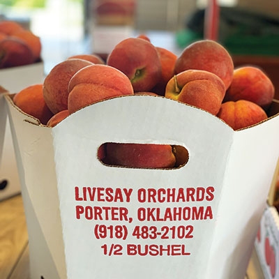 Nothing’s Left Brewing Co. will soon be rolling out new offerings featuring fresh peaches from Livesay Orchards in Porter.