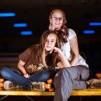 Alaska Bynum and her mom Heather Bynum enjoy a mother-daughter night out at Skateland.