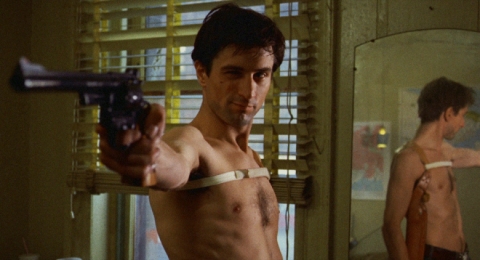 Robert De Niro stars as Travis Bickle in 'Taxi Driver'