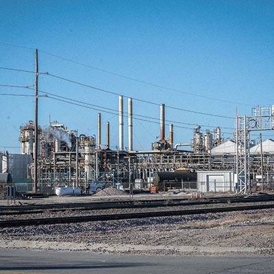 Roughly 80 percent of survey respondents living near the Holly Frontier Oil Refinery reported air quality issues.