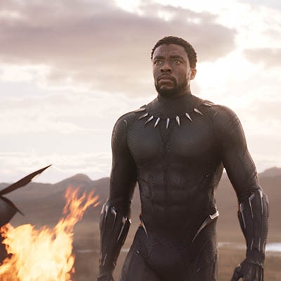 Chadwick Boseman in “Black Panther”