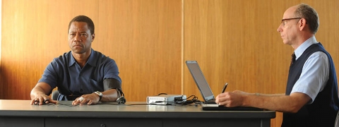 Cuba Gooding Jr. and Joseph Buttler in “American Crime Story: The People vs. OJ Simpson” 